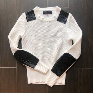 Rag & Bone | Black and White Sweater